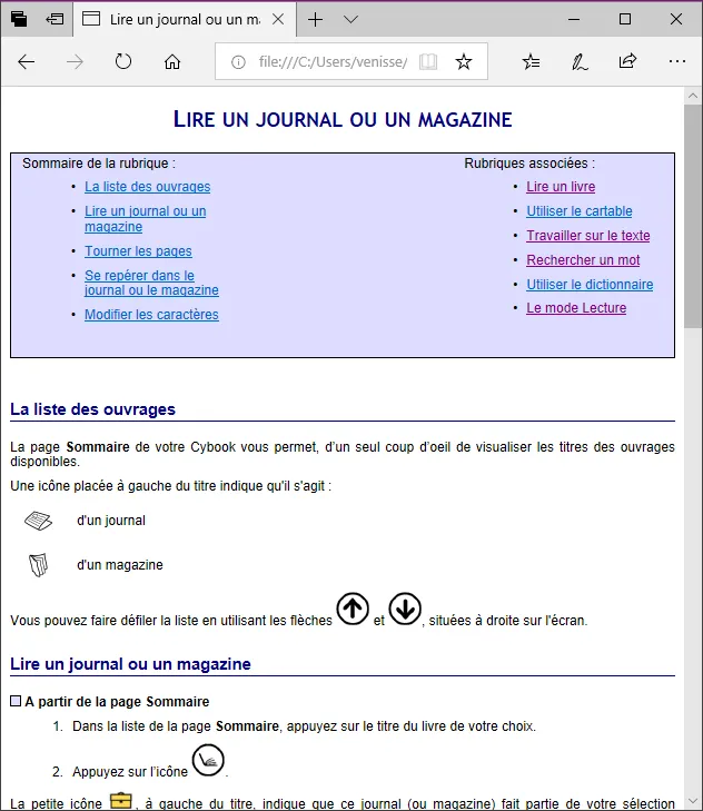 Cytale HTML Help